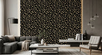 Abstract Ink Spot Pattern Wallpaper⁠