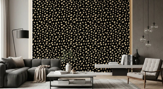 Abstract Ink Spot Pattern Wallpaper⁠