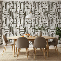 Abstract Organic Stone Motif Wallpaper⁠