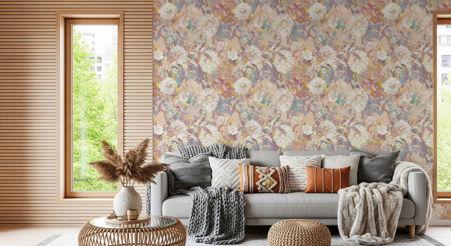 Ethereal Botanical Garden Wallpaper⁠