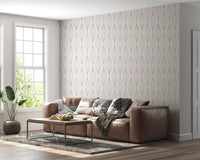 Minimalist Soft Gray Curves Wallpaper⁠
