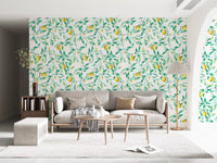 Mediterranean Citrus Grove Orchard Wallpaper⁠