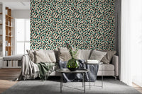Textured Spotty Modern Pattern Wallpaper⁠