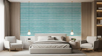 Organic Teal Stroke Texture Wallpaper⁠