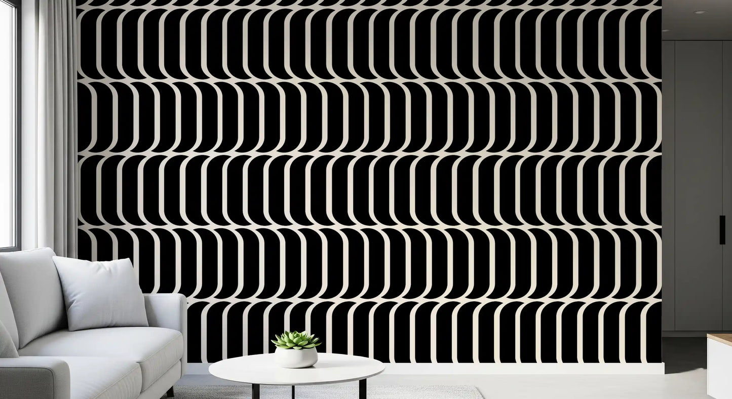 Minimalist Arch Geometric Wallpaper⁠