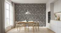 Interlocking Monochromatic Stripes Wallpaper⁠