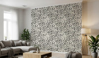 Monochrome Spotted Artistry Wallpaper⁠