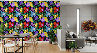 Vibrant Tropical Orchid Bloom Wallpaper⁠