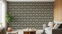 Botanical Heritage Trellis Wallpaper⁠
