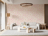 Blush Petal Flow Wallpaper⁠