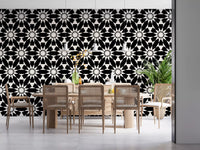Minimalist Star Tile Wallpaper Pattern Wallpaper⁠