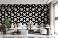 Minimalist Star Tile Wallpaper Pattern Wallpaper⁠