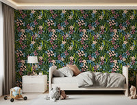 Enchanted Garden Blooms Wallpaper⁠