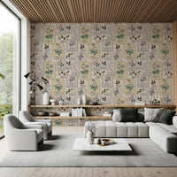 Botanical Winter Specimen Herbarium Wallpaper⁠