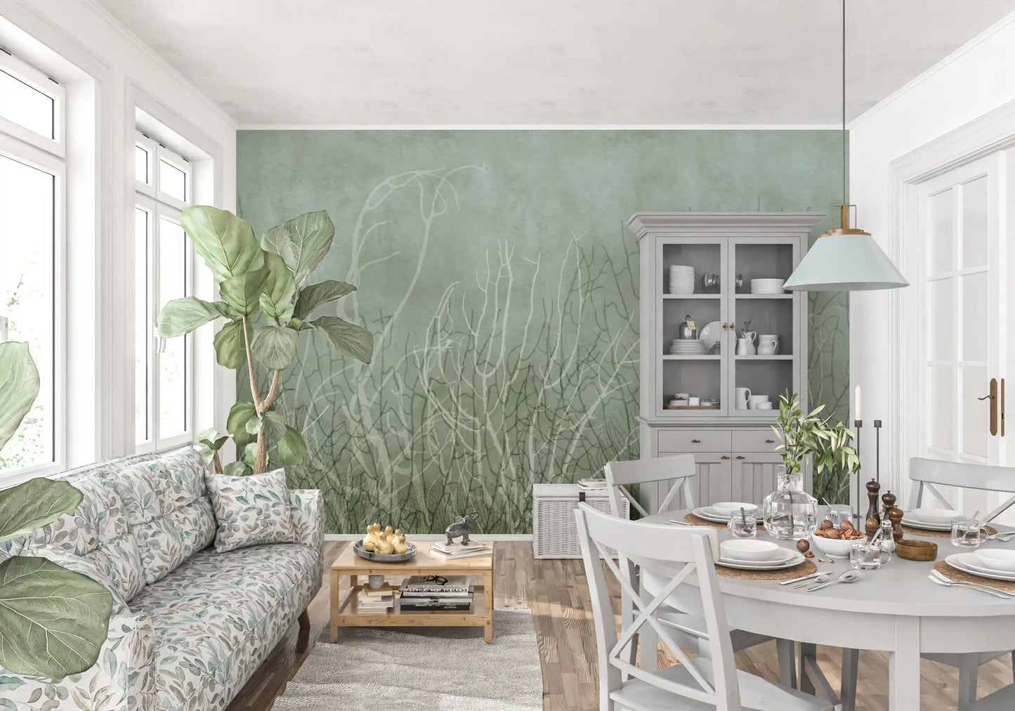Sea Fans - Pool Wall Mural