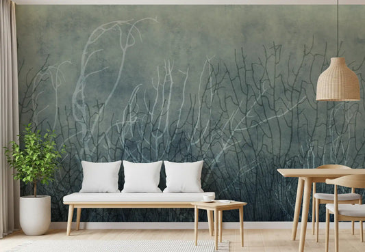 Sea Fans - Deep Lake Wall Mural