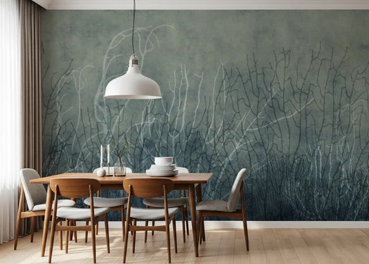 Sea Fans - Deep Lake Wall Mural