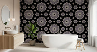 Ethereal Petal Bloom Pattern Wallpaper⁠