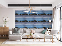 Scandinavian Mountain Fjord Haven Wallpaper⁠