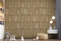 Mughal Garden Archway Wall Mural