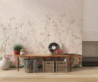 Blossoming Garden Meadow Wall Mural
