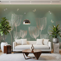 Ethereal Meadow Whispers Wall Mural