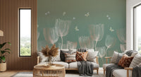 Ethereal Meadow Whispers Wall Mural