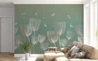 Ethereal Meadow Whispers Wall Mural