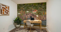 Mughal Garden Serenade Wall Mural