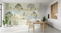Ethereal Garden Sanctuary Wall Mural