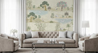 Ethereal Garden Sanctuary Wall Mural