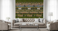 Mughal Heritage Garden Narrative Wall Mural