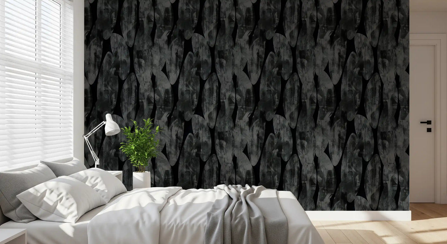 Urban Shadows Painterly Expression Wallpaper⁠