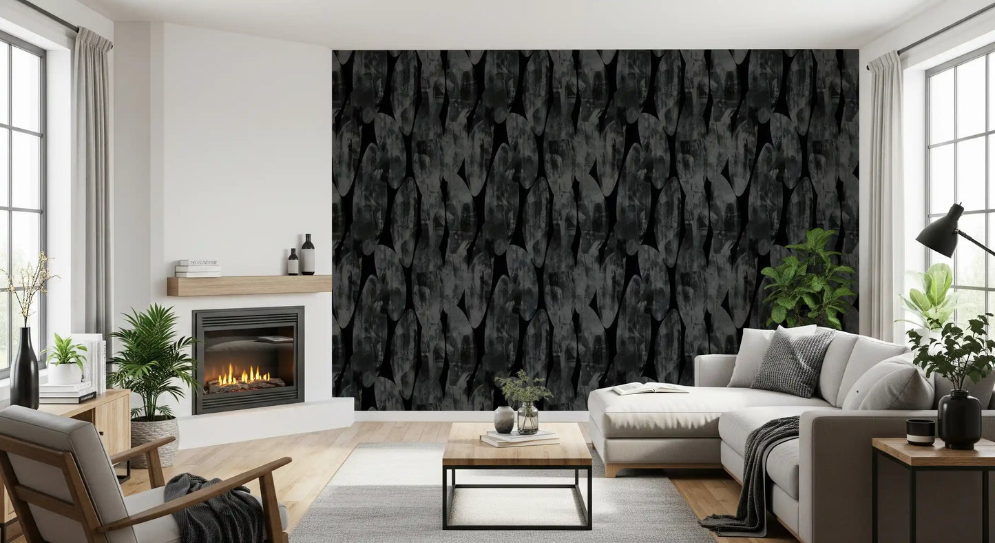 Urban Shadows Painterly Expression Wallpaper⁠