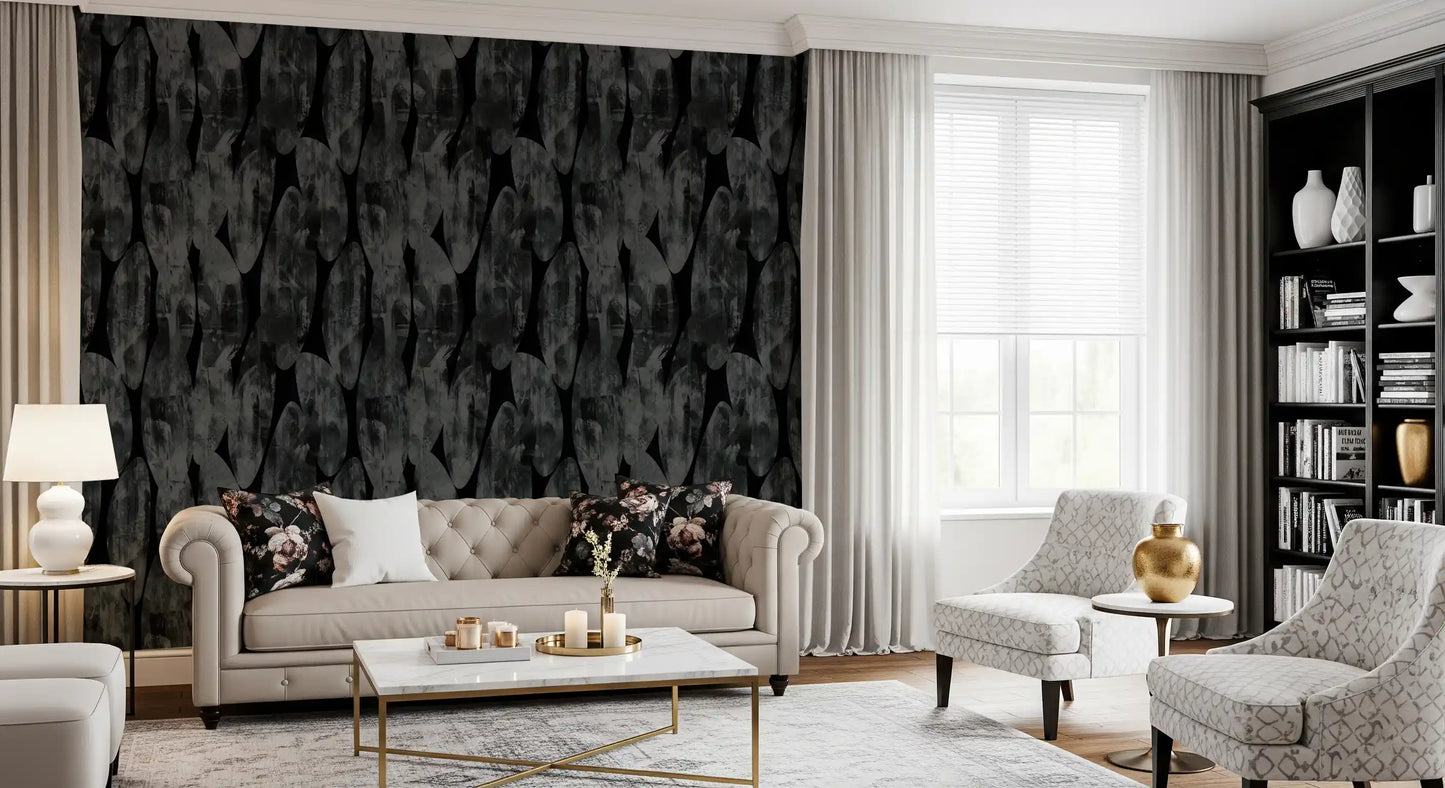 Urban Shadows Painterly Expression Wallpaper⁠