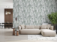 Muted Sage Pebbled Texture Wallpaper⁠