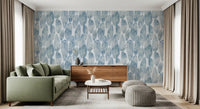 Cerulean Pebbled Texture Wallpaper⁠