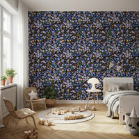 Boho Garden Blooms Wallpaper⁠