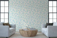 Nordic Seaweed Silhouette Wallpaper⁠