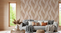 Rustic Fern Silhouette Botanical Wallpaper⁠