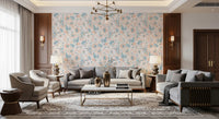 Soft Watercolor Petal Motif Wallpaper⁠