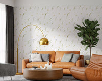 Pressed Meadow Wildflowers Wallpaper⁠