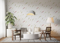 Ethereal Botanical Stems Wallpaper⁠