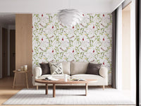 Wildflower Meadow Botanical Wallpaper⁠