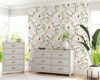 Wildflower Meadow Botanical Wallpaper⁠