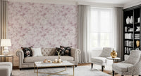 Soft Blush Petal Drift Wallpaper⁠