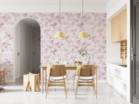 Soft Blush Petal Drift Wallpaper⁠