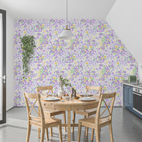 Playful blooms of the Wildflower Garden wallpaper warm a kitchen area GD12363