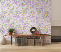 Scattered daisies of the Whimsical wallpaper suit a hallway GD12363
