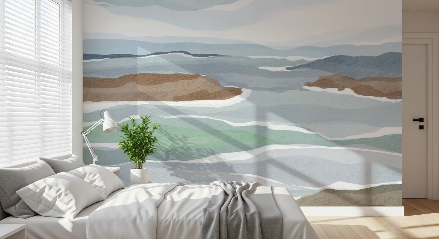 Atlantic Ocean view Wall Mural